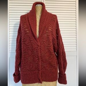 Vintage Free People Intricate Knit Sweater